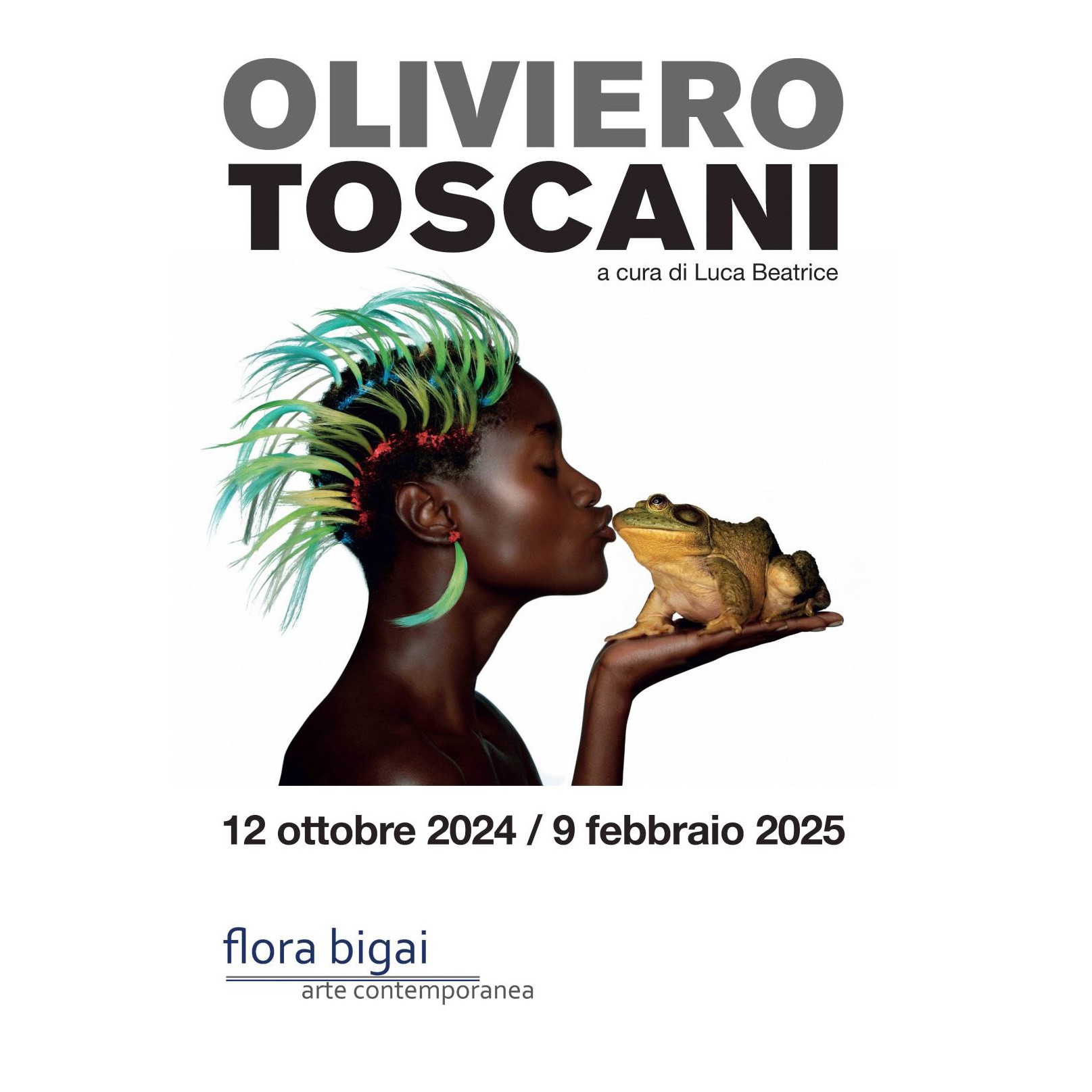 OLIVIERO TOSCANI    -     curated by Luca Beatrice